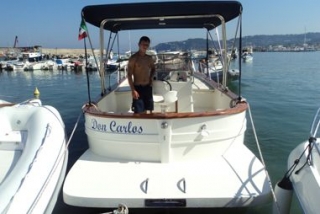 Navigare a bordo di un gozzo